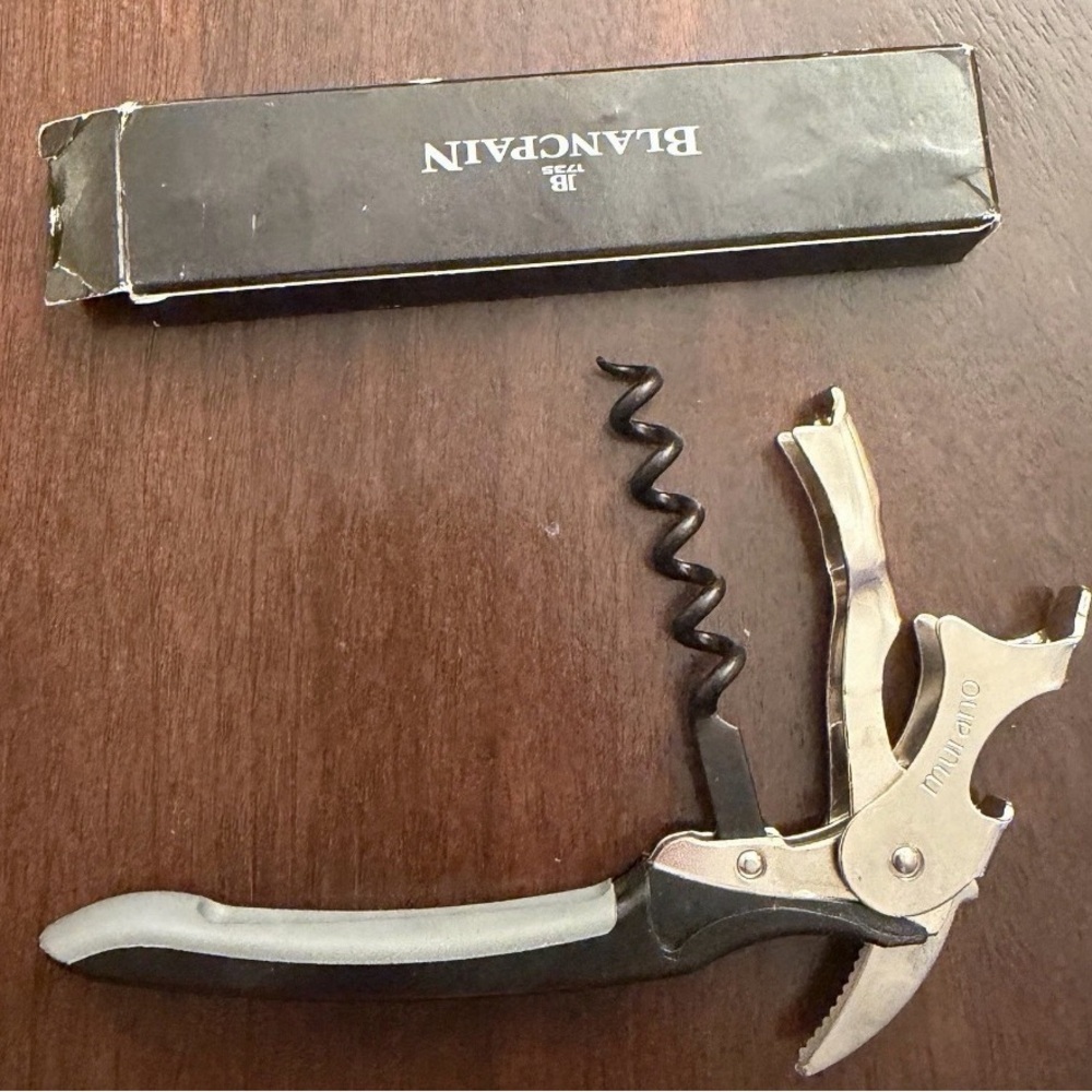 Silver and Black Corkscrew - Picture 2 of 2
